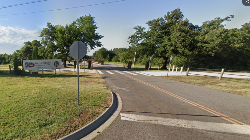 a sign on the side of a road
